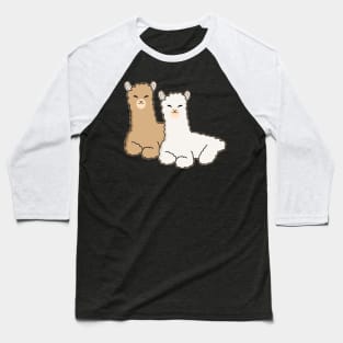 Alpaca Friend Llama Baseball T-Shirt